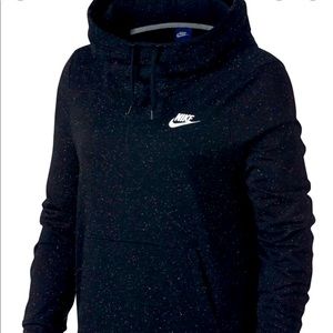 Nike Speckle Funnel Neck Hoodie